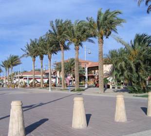 Promenade vor dem Hotel Giftun Azur