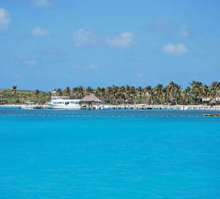 Der Blick auf die Insel