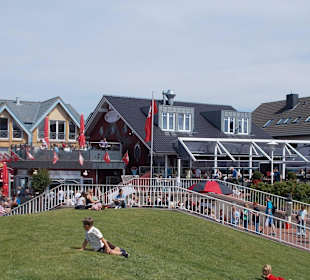 Gosch Büsum mit Überdachung aus Glas