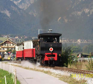 Zahnradbahn unterwegs