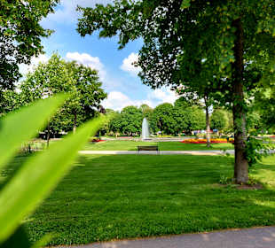 Kurpark und Fußgängerzone
