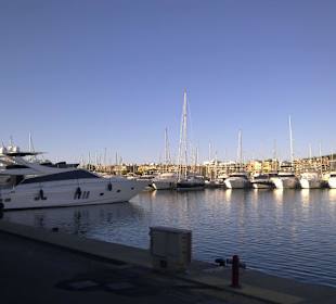 Am Hafen von Alcudia