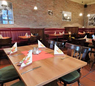 Blick in den Gastraum des Concordenhauses