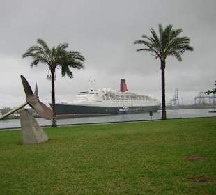 Queen Elisabeth II im Hafen von Las Palmas