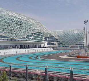 Formel 1-Rennstrecke Abu Dhabi