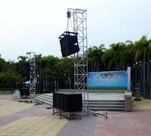 Große Freifläche für Veranstaltungen