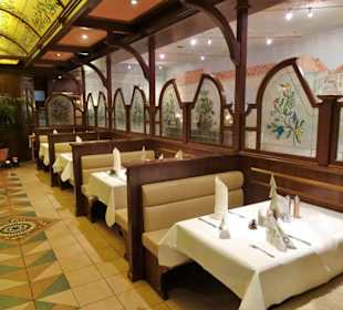 Blick in die Gasträume des Ristorante Rossini