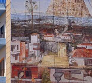 Turmbau zu Babel, Wandbild