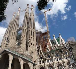 Berühmte Kirche von Barcelona
