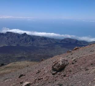 Blick vom Gipfel aus