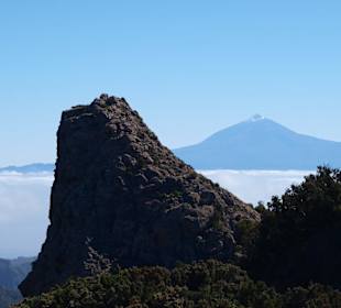 Roque de Carmen und Teide