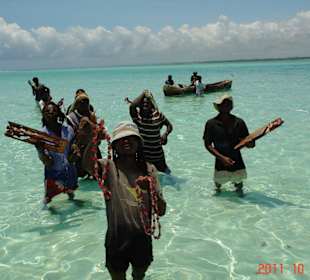 Einheimische Verkäufer