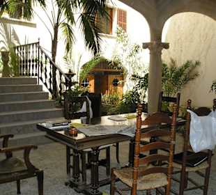 Innenhof eines Gebäudes