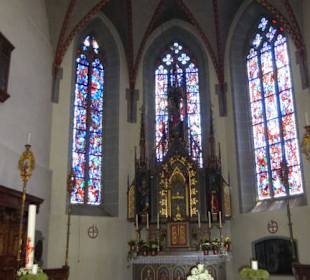 In der katholischen Kirche St. Johannes Baptist