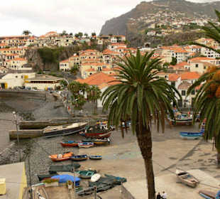 Sein Platz in Camara de Lobos