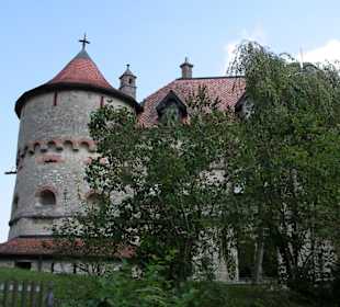 Teil der Burganalage