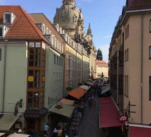 Terassenblick auf Innenstadt