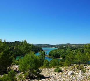 GreenCanyon vom Staudamm nach Side