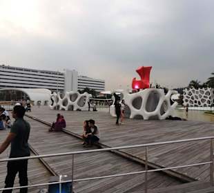 Auf der Aussichtsterrasse