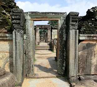 Überreste eines Palastes