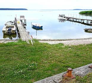 Blick auf die Gnitz vom Hafen Neeberg aus