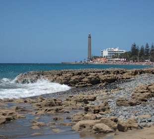 Der Strand von Maspalomas