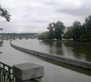 Blick auf die Moldau