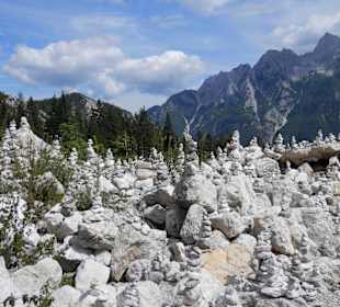 Pohled na Julské Alpy