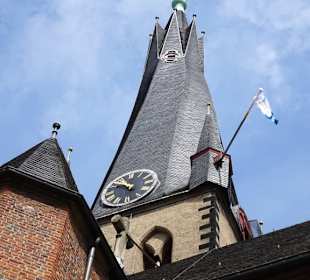 Der Turm der Lambertuskirche