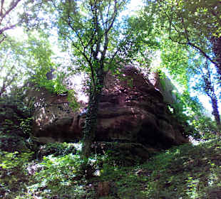Wanderweg Sandsteinweg La Petite Pierre