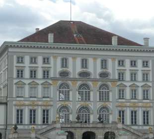 Beim Schloss Nymphenburg in München