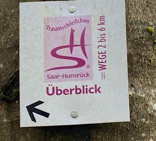 Aussichtspunkt Cloef (Blick zur Saarschleife)