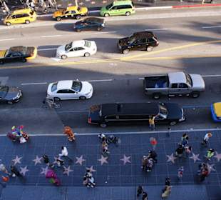 Walk of Fame aus der Vogelperspektive