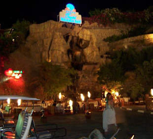 Wasserfall im Zentrum