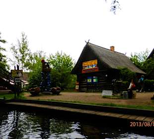 Auf der Kahnfahrt durch den Spreewald