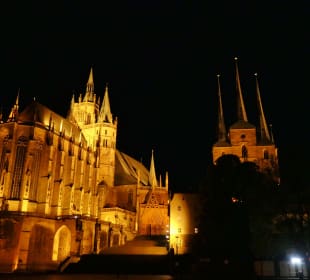 Dom und Severikirche auf dem Erfurter Domberg