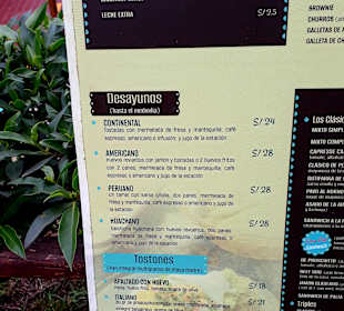 Speisekarte