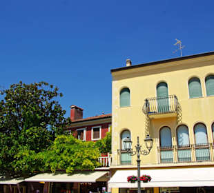 Mit französischen Fenster
