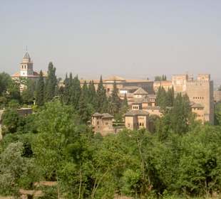 Una parte de la Alhambra