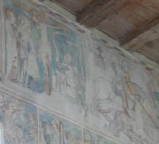 Fresken in der Martinskapelle in der Oberstadt
