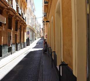 Gasse in Cadiz