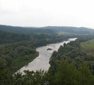 Widok na dolinę Sanu