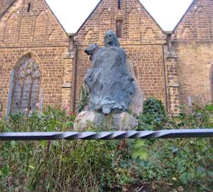 Ab Ecke Scharn / Bäckerstraße hoch zur Kirche