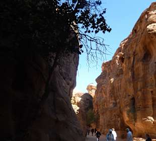 Weg ins Tal Petra