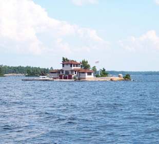 One of Thousand Islands