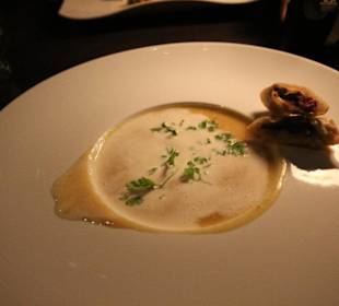 Kartoffelsüppchen "Himmel und Erde"