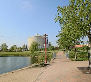Hohnhorstpark mit Gasometer