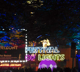 Festival of Lights Am Potsdamer Platz