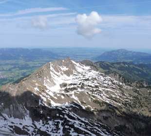 Blick vom Nebelhorn 
