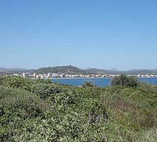 Blick von der Burg Castell
